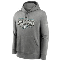 Philadelphia Eagles 2024-25 NFC Champions Locker Room Nike NFL Hoodie Taass for sale