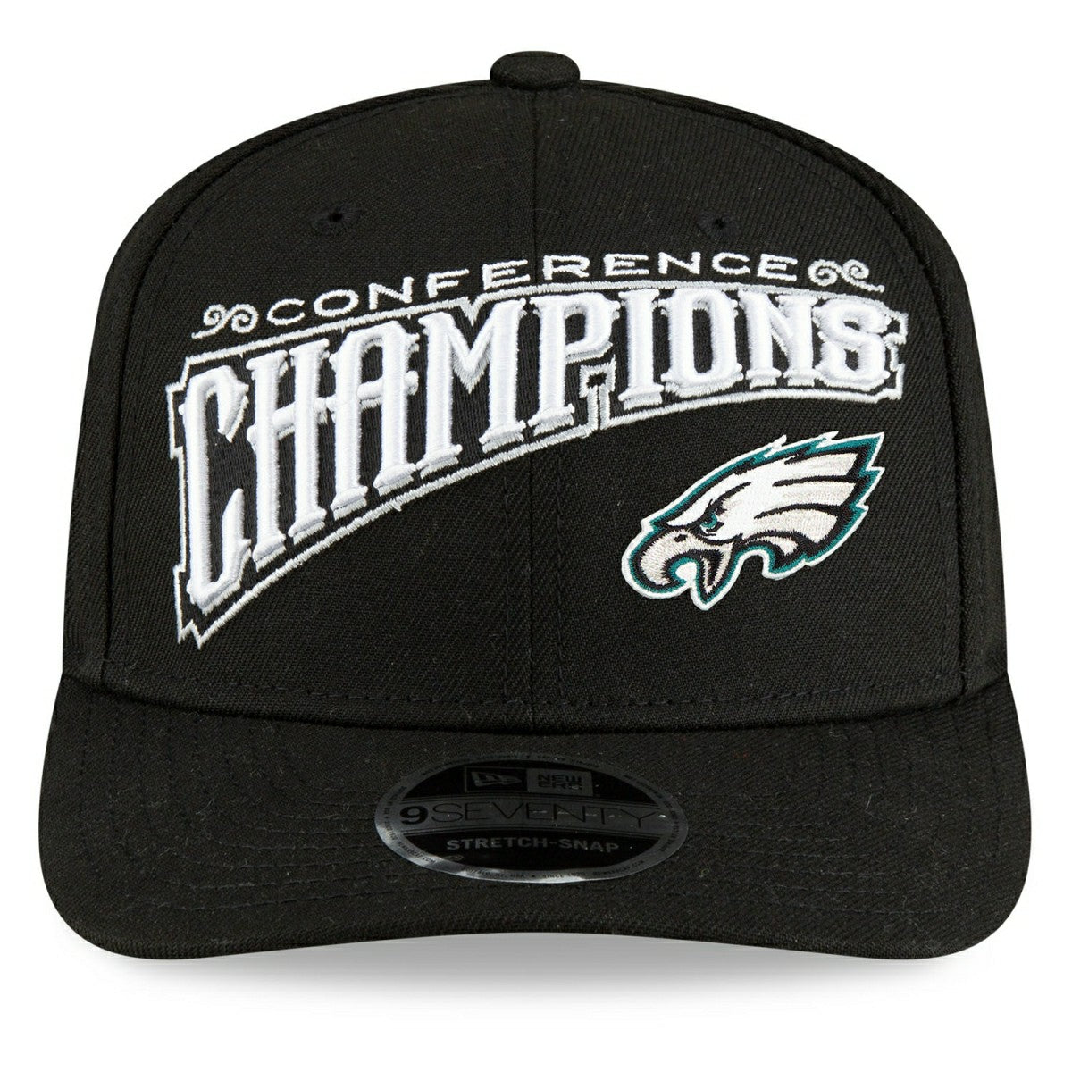 Philadelphia Eagles 2024-25 NFC Champions Locker Room New Era 9SEVENTY Cap Taass US