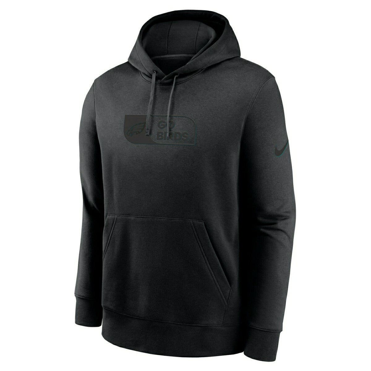 Philadelphia Eagles Black Edge Nike Club Hoodie Fashion