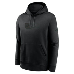 Philadelphia Eagles Black Edge Nike Club Hoodie Fashion