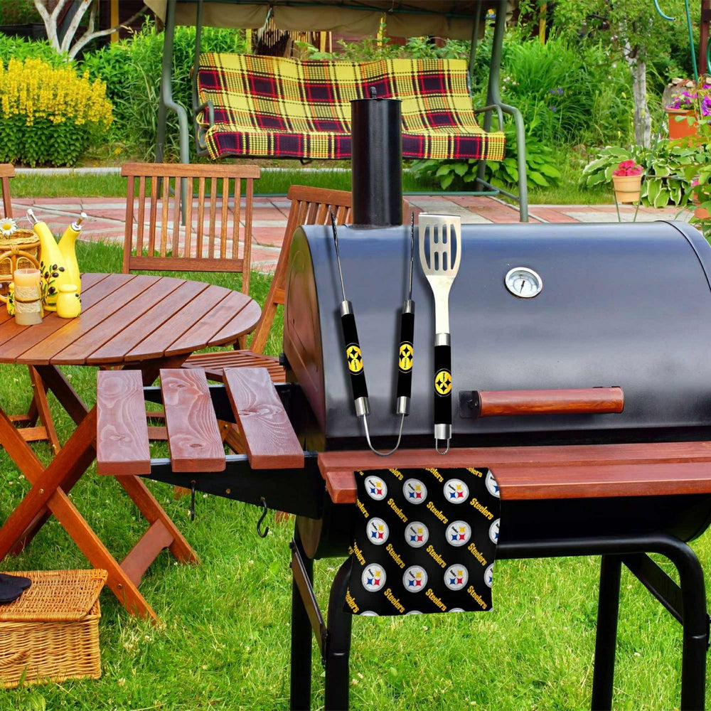 Pittsburgh Steelers NFL Barbecue Set (3-Piece) Taass for sale