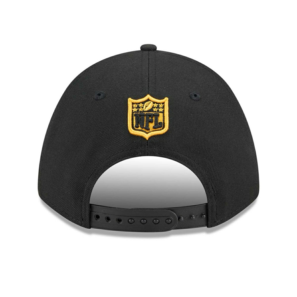 Pittsburgh Steelers NFL Team Logo New Era 9FORTY M-Crown Snapback Cap Black Classic