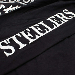 Pittsburgh Steelers Full Blitz Rewind NFL Long Sleeve T-Shirt Black Taass sale