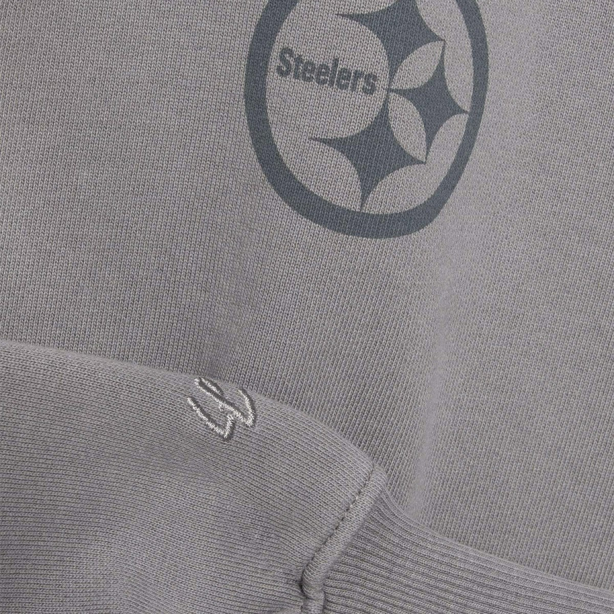 Pittsburgh Steelers L&L '96 Classics NFL Crew Sweater Gray Taass sale