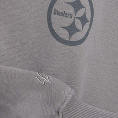 Pittsburgh Steelers L&L '96 Classics NFL Crew Sweater Gray Taass sale