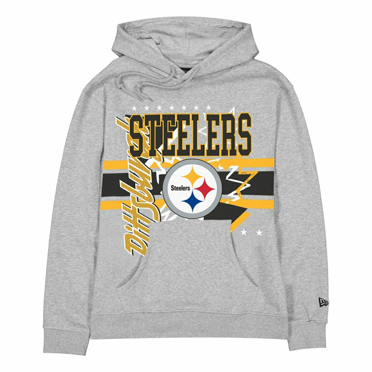 Pittsburgh Steelers Sport Classics Oversized NFL Hoodie Gray Taass US