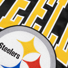 Pittsburgh Steelers Sport Classics Satin NFL Jacket Black Classic
