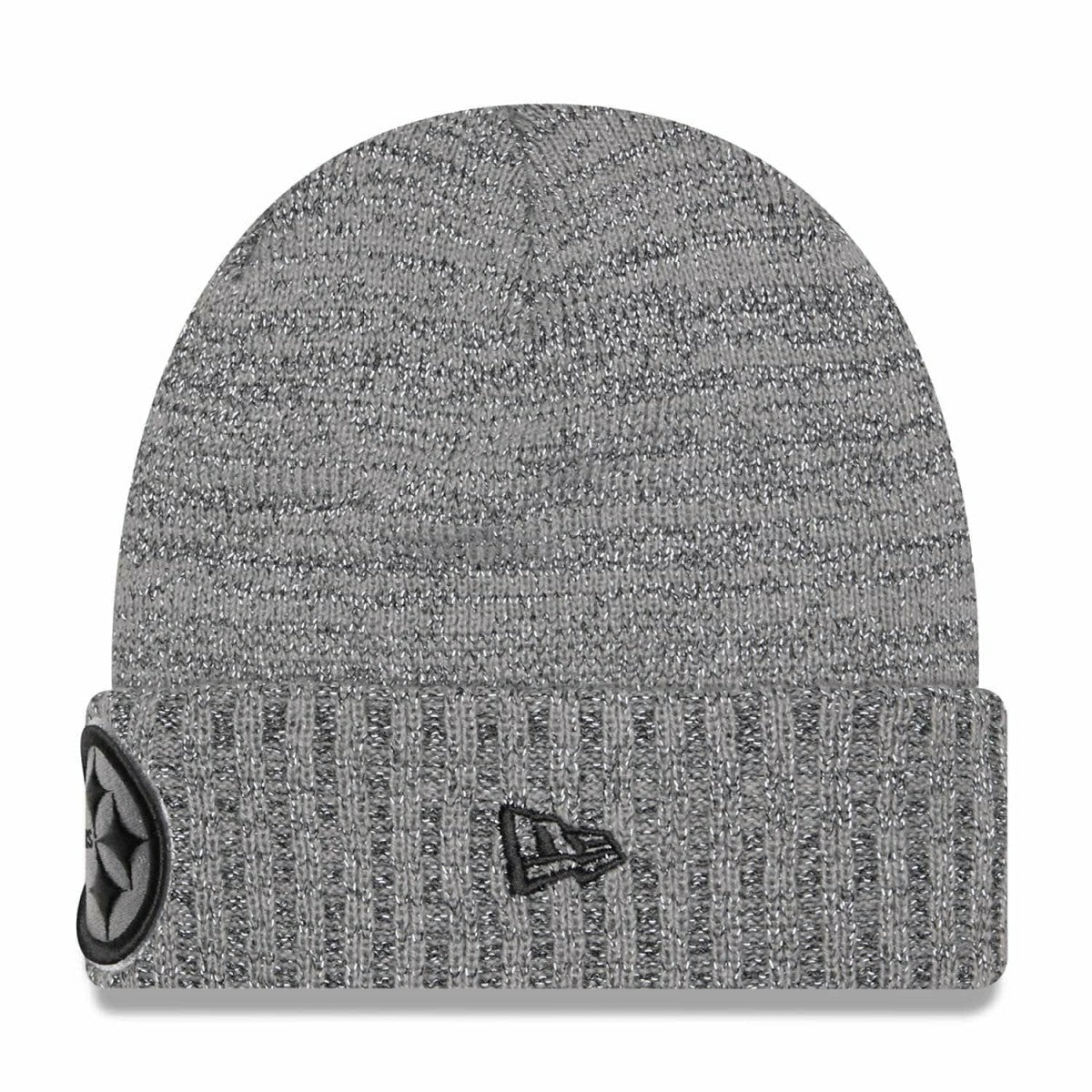 Pittsburgh Steelers Reflective NFL Beanie Gray Classic