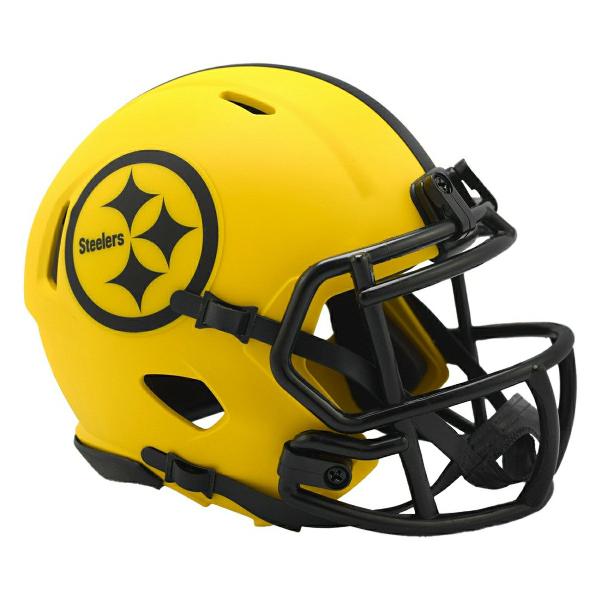 Pittsburgh Steelers Rave Alternate NFL Speed Mini Helmet Yellow Fashion