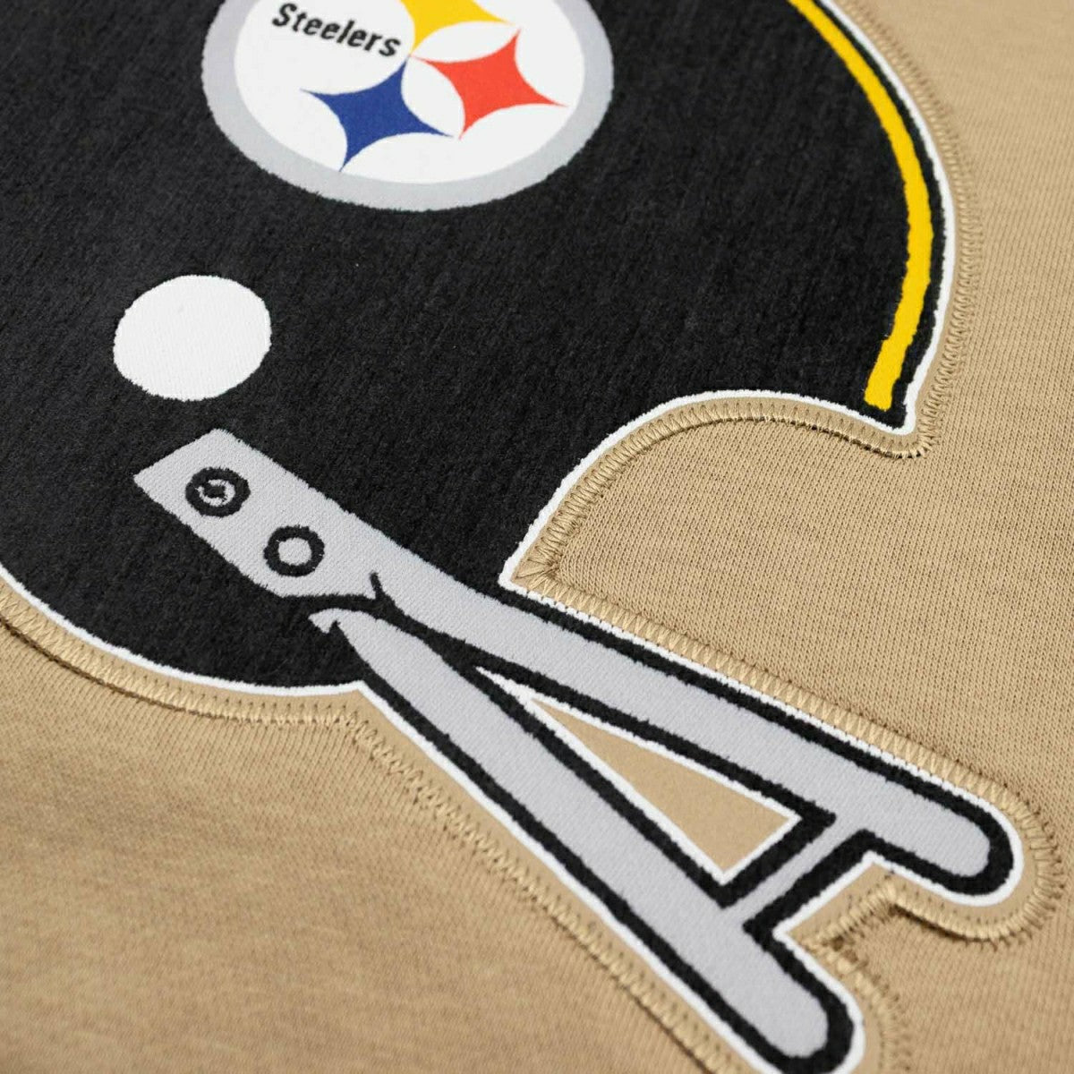 Pittsburgh Steelers Swing Pass NFL Rewind Club Crew Beige Taass sale