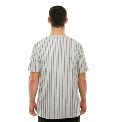 Pittsburgh Steelers Retro Stripe NFL T-Shirt Gray Classic