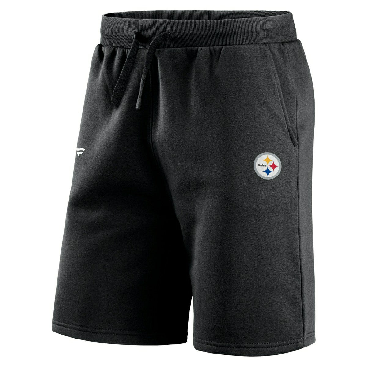 Pittsburgh Steelers Primary Logo NFL Sweat Shorts Black Taass for sale
