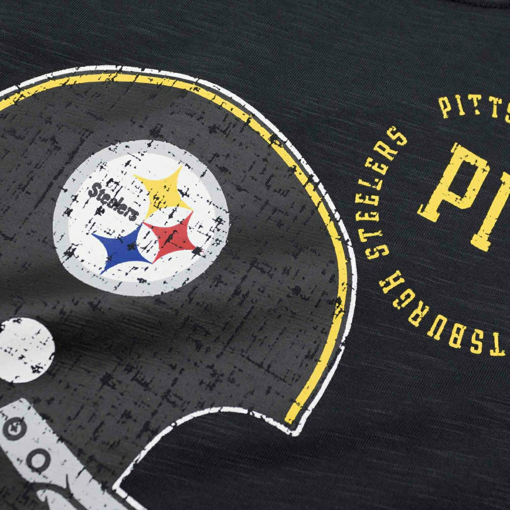 Pittsburgh Steelers NFL Historic Nike Slub Long Sleeve Shirt Black Classic