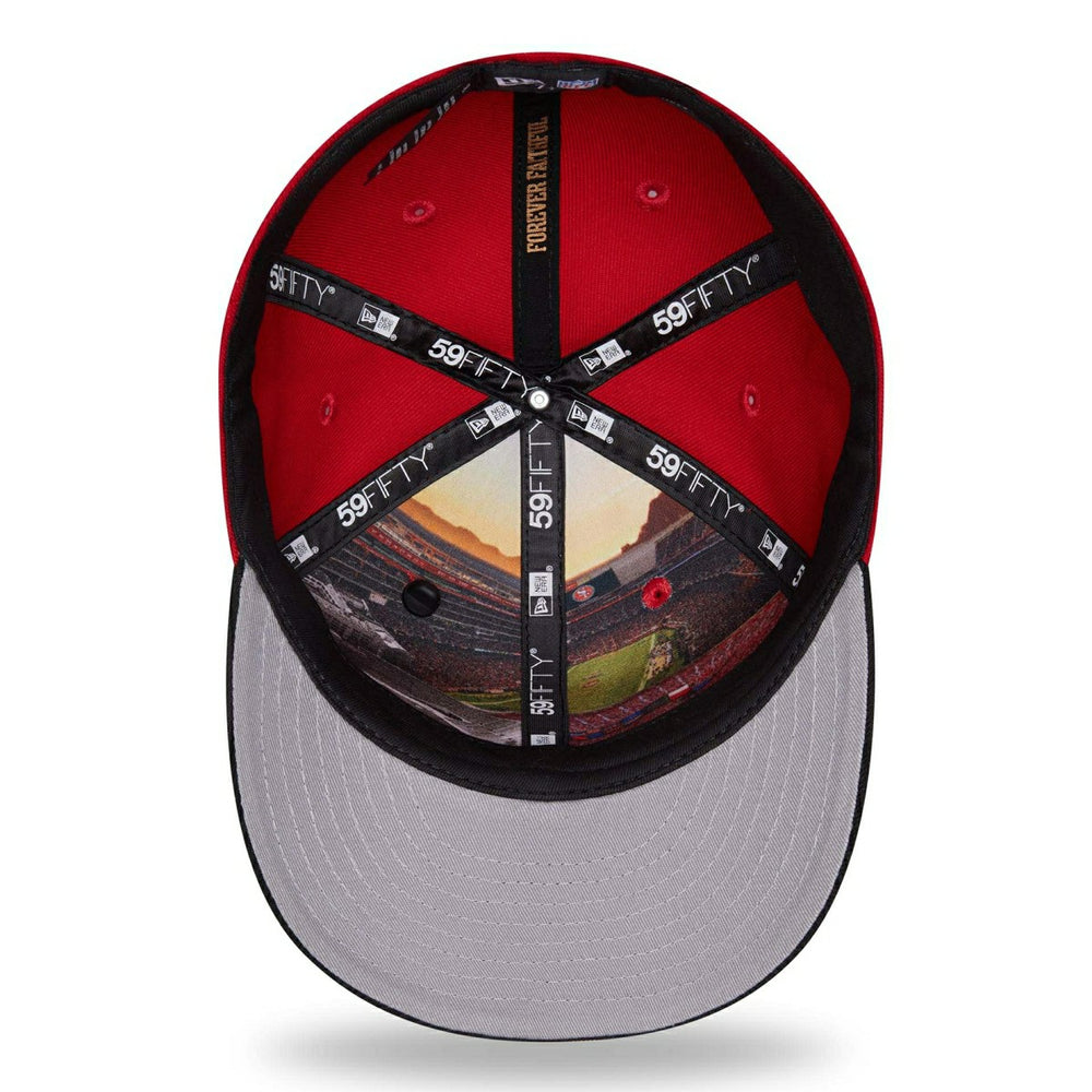 San Francisco 49ers 2026 NFL Draft Pre-Curved 59FIFTY Fitted Cap Classic
