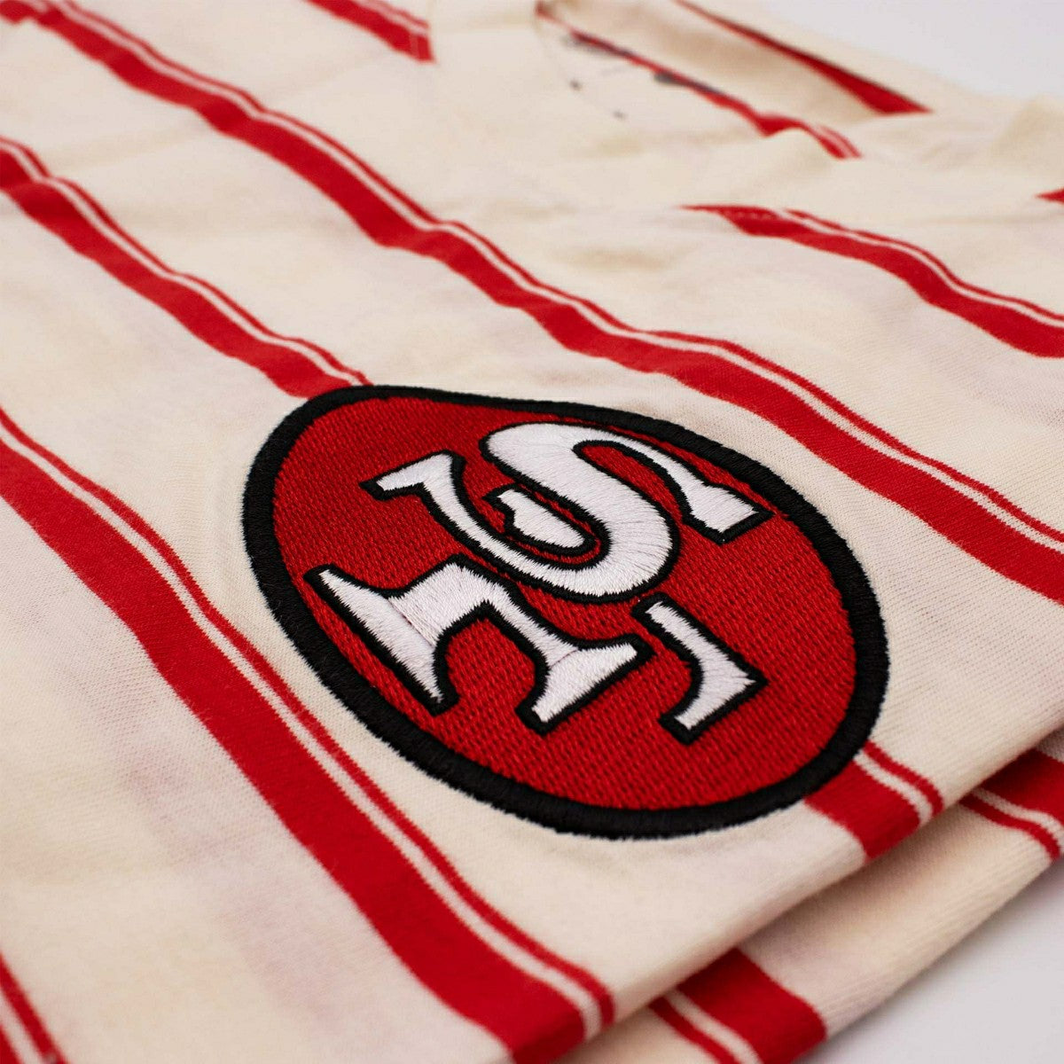 San Francisco 49ers Rewind Striped Club NFL T-Shirt Taass sale