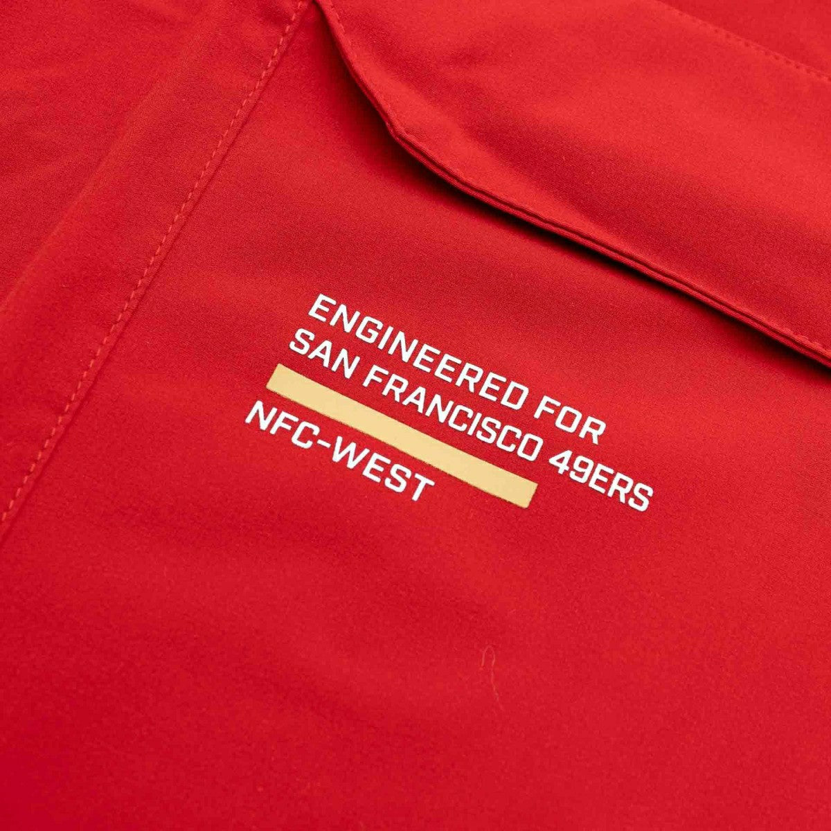 San Francisco 49ers Nike Sideline Half-Zip Anorak NFL Jacke Red Taass for sale