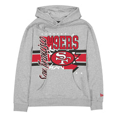 San Francisco 49ers Sport Classics Oversized NFL Hoodie Gray Taass for sale
