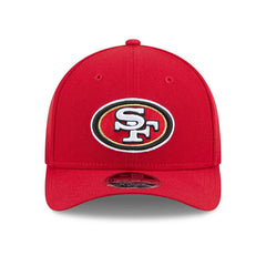 San Francisco 49ers NFL Team Logo New Era 9FORTY M-Crown Snapback Cap Red Fashion