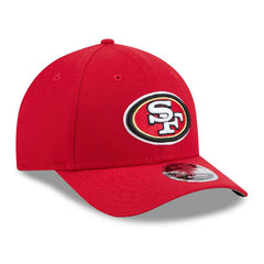 San Francisco 49ers NFL Team Logo New Era 9FORTY M-Crown Snapback Cap Red Fashion