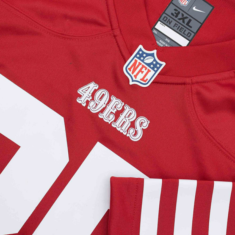George Kittle #85 San Francisco 49ers Nike Game NFL Football Jersey Red Taass US