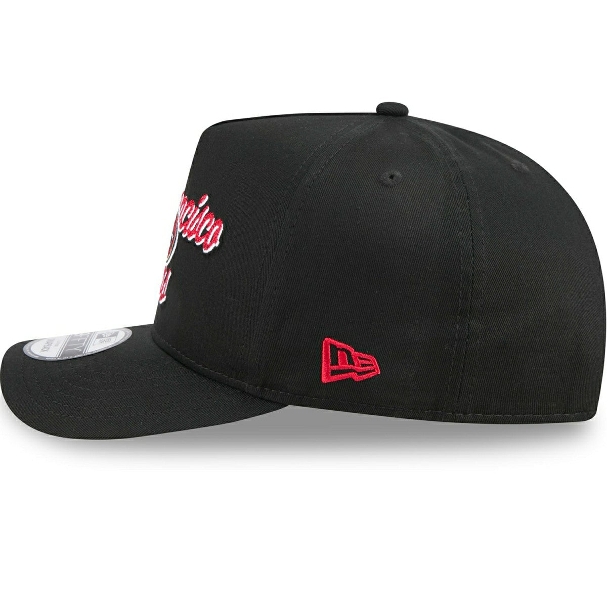 San Francisco 49ers NFL Chainstitch 9FIFTY A-Frame Snapback Cap Black Fashion