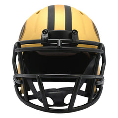 San Francisco 49ers Rave Alternate NFL Speed Mini Helmet Gold Classic