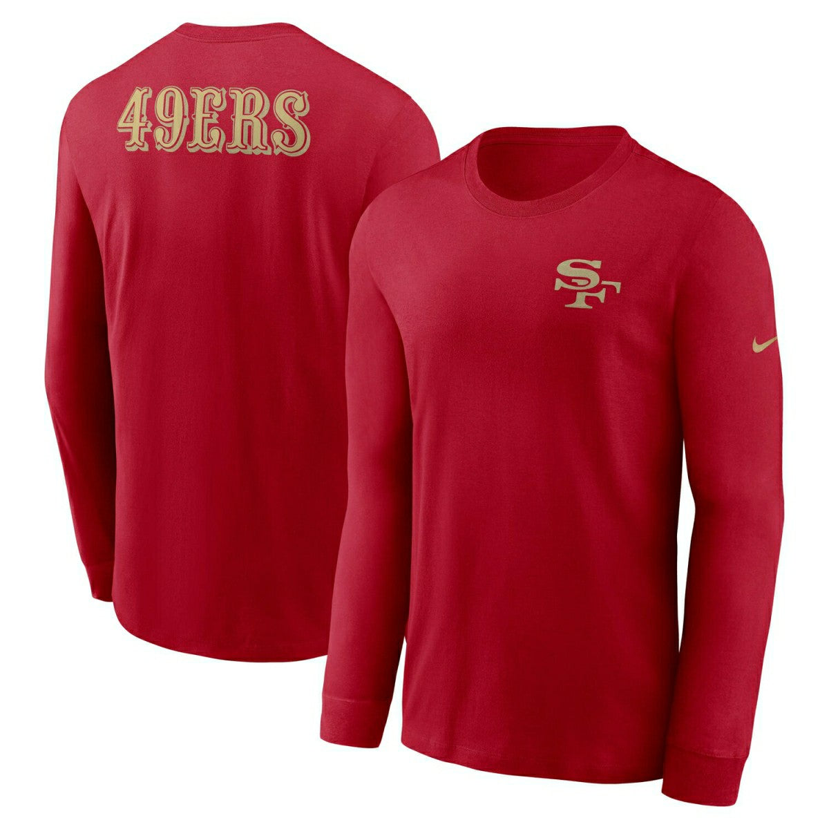 San Francisco 49ers 2025 Rivalries Essential NFL Long Sleeve T-Shirt Red Taass for sale