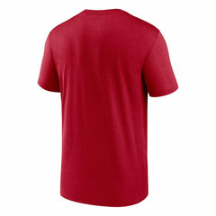 San Francisco 49ers 2025 Icon Nike Legend NFL T-Shirt Red Lifestyle