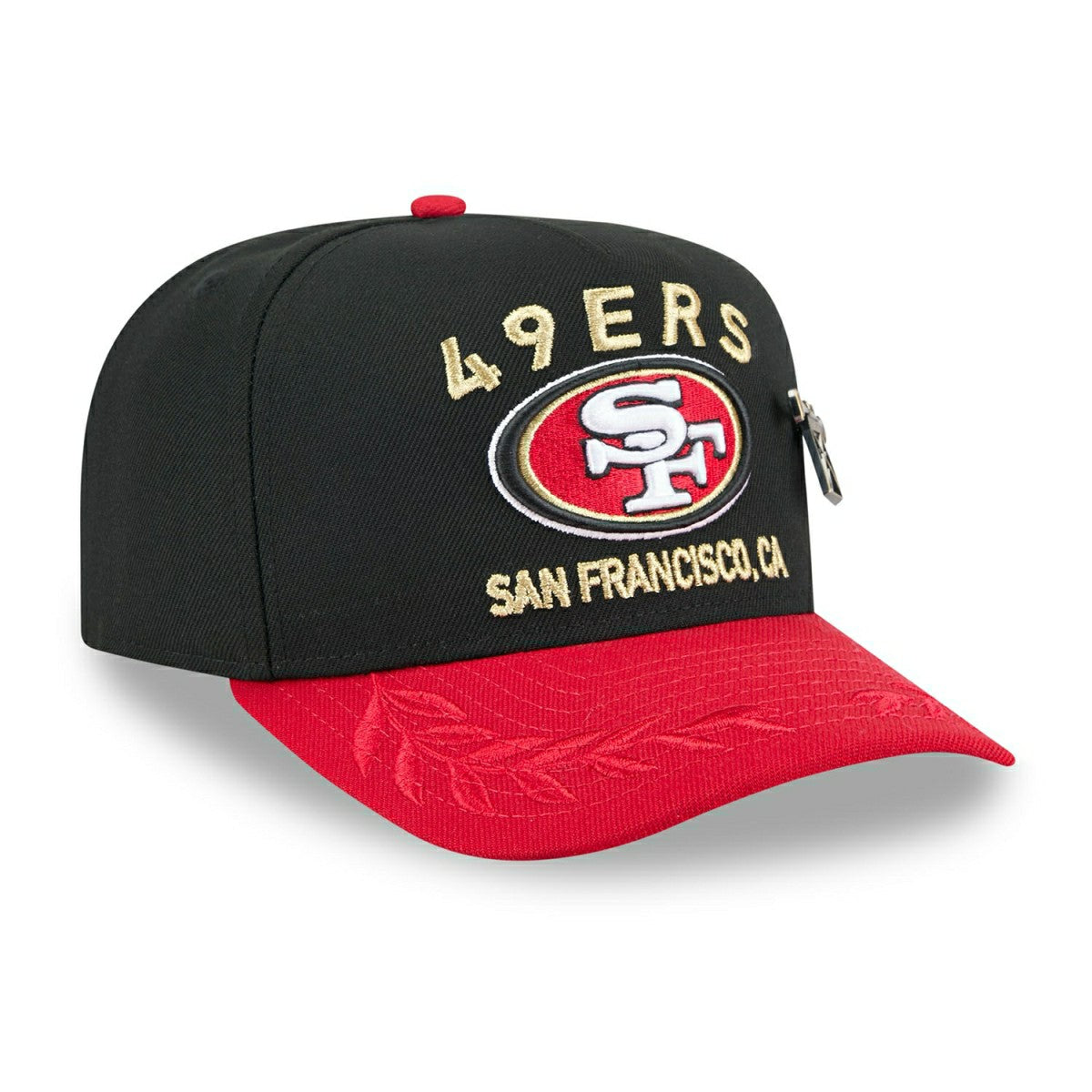 San Francisco 49ers 2025 NFL Draft New Era 59FIFTY A-Frame Fitted Cap Black Taass US