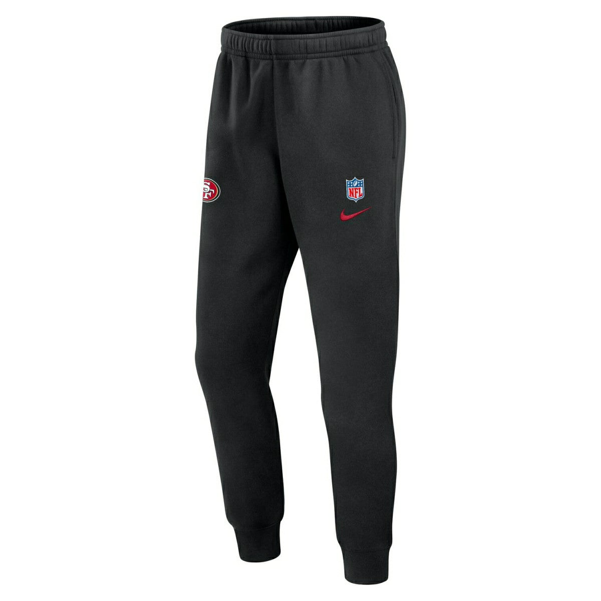 San Francisco 49ers 2024 NFL Sideline Nike Club Sweat Pants Black Taass sale