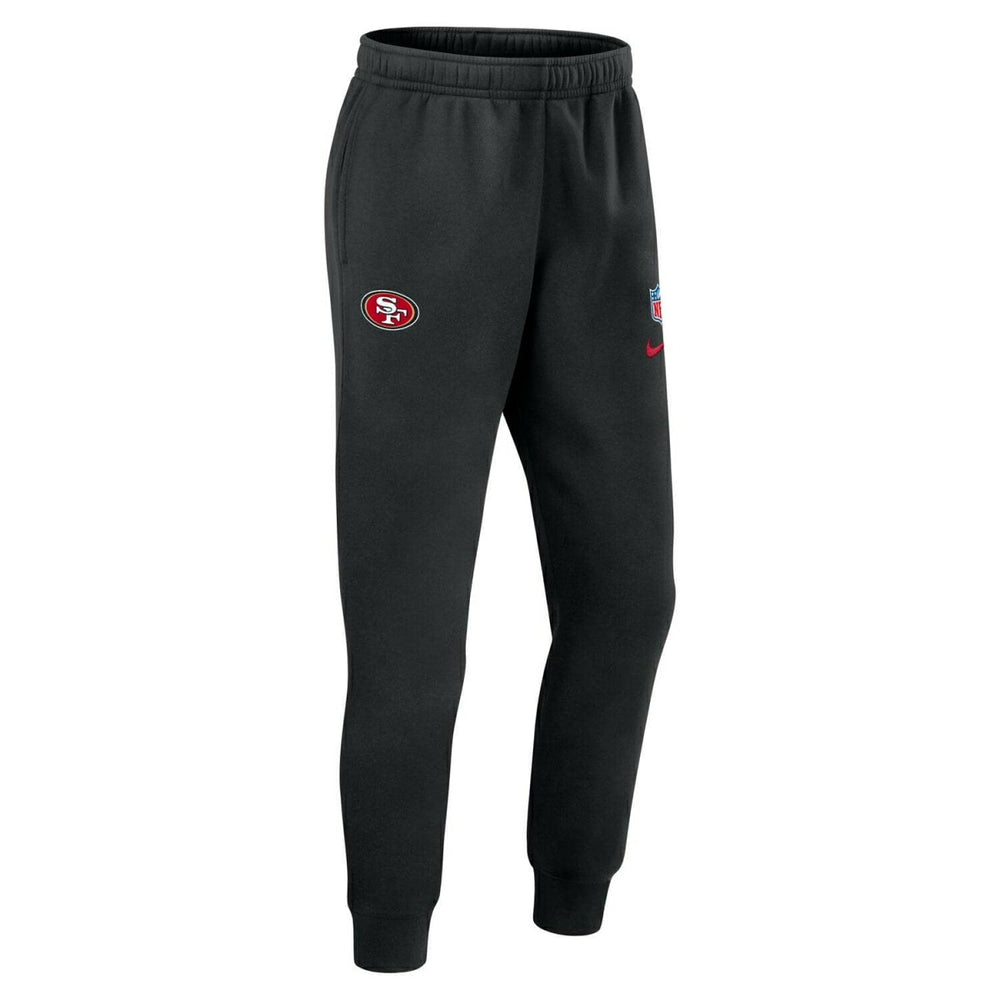 San Francisco 49ers 2024 NFL Sideline Nike Club Sweat Pants Black Taass sale