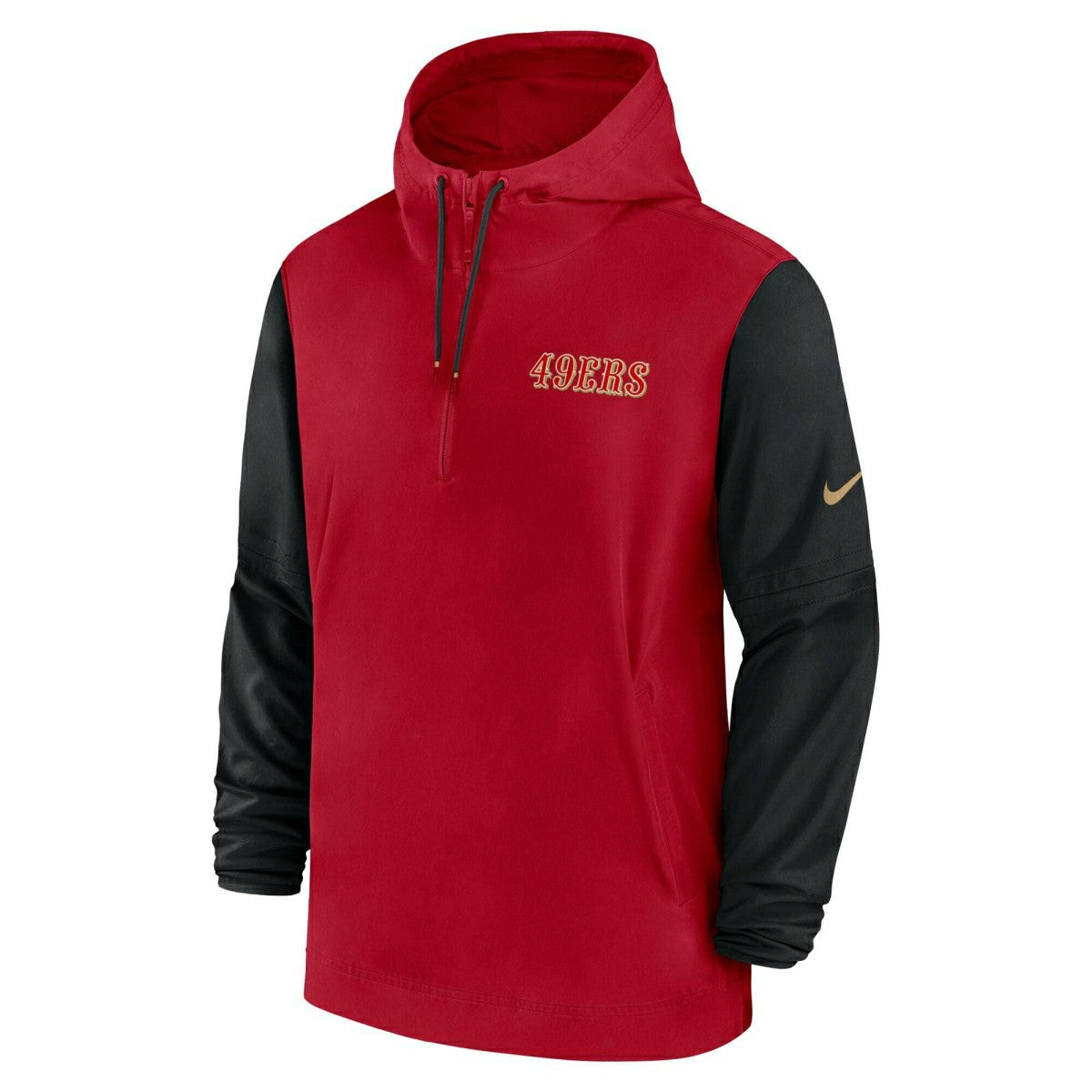 San Francisco 49ers 2024 NFL Sideline Pre-Game Nike Lightweight Player Jacket Red Fashion