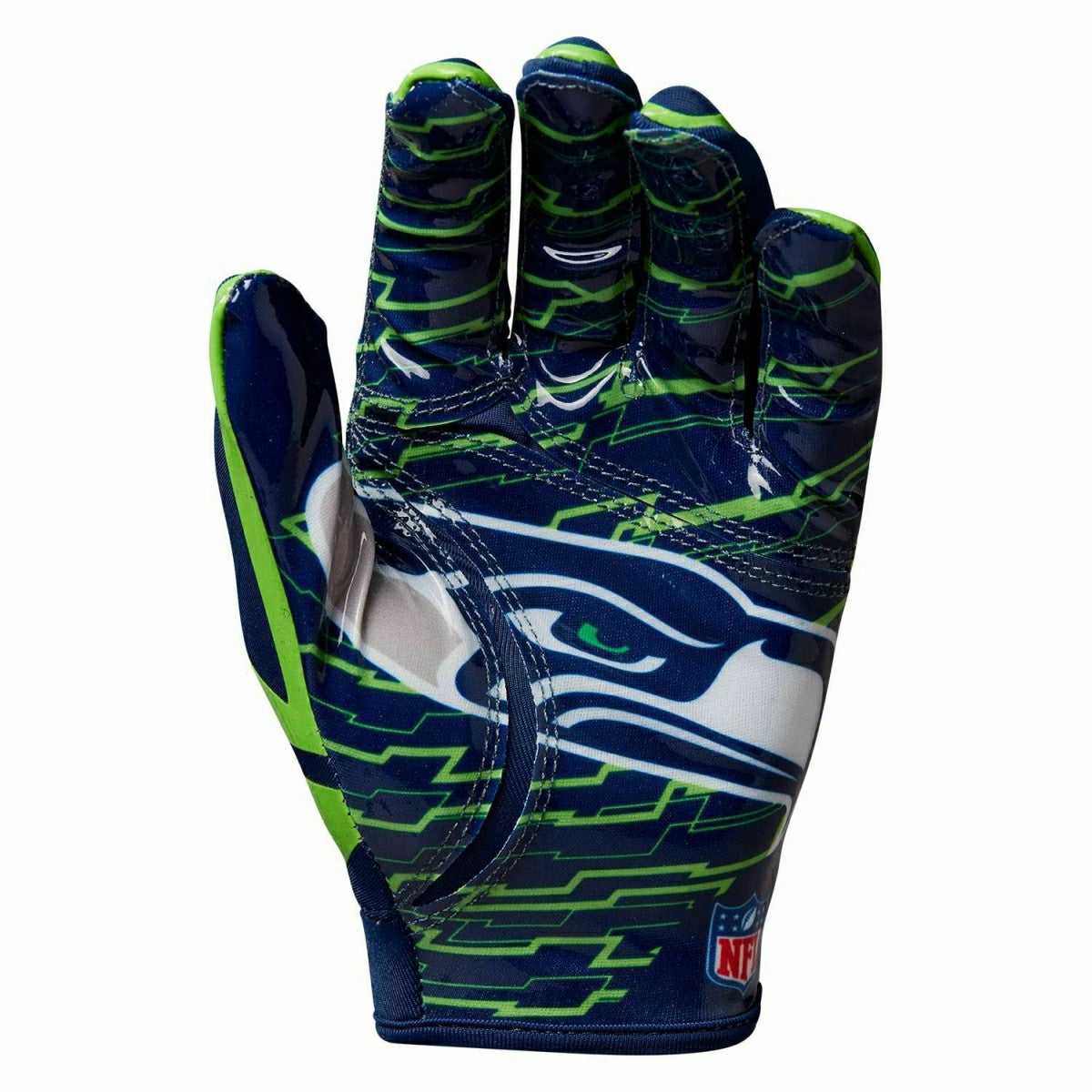 Seattle Seahawks Wilson Youth Stretch-Fit NFL Receivers Gloves (KIDS) Fashion