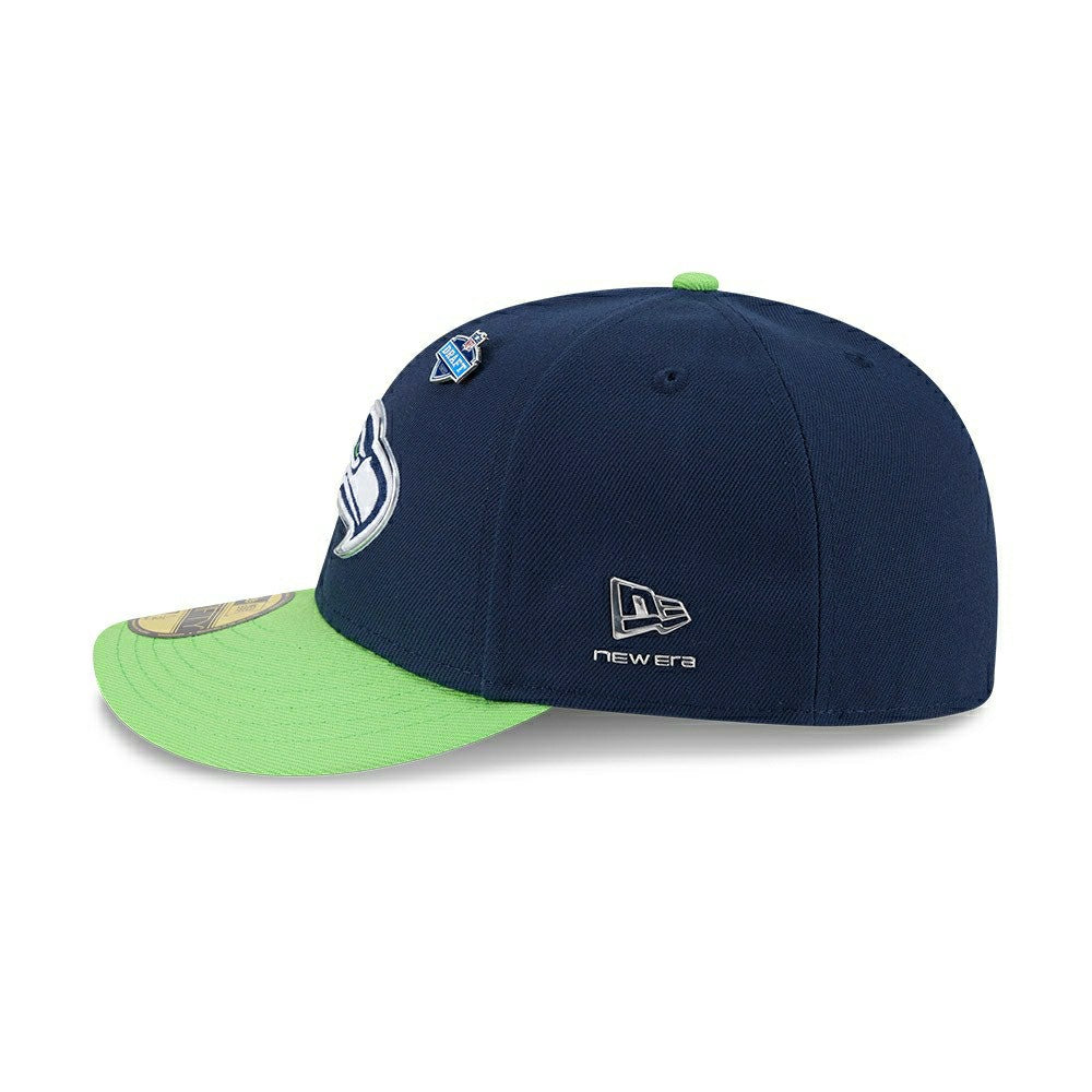 Seattle Seahawks 2026 NFL Draft Pre-Curved 59FIFTY Fitted Cap Taass for sale