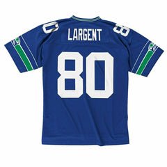 Steve Largent #80 Seattle Seahawks Legacy Throwback NFL Jersey Blue Taass US