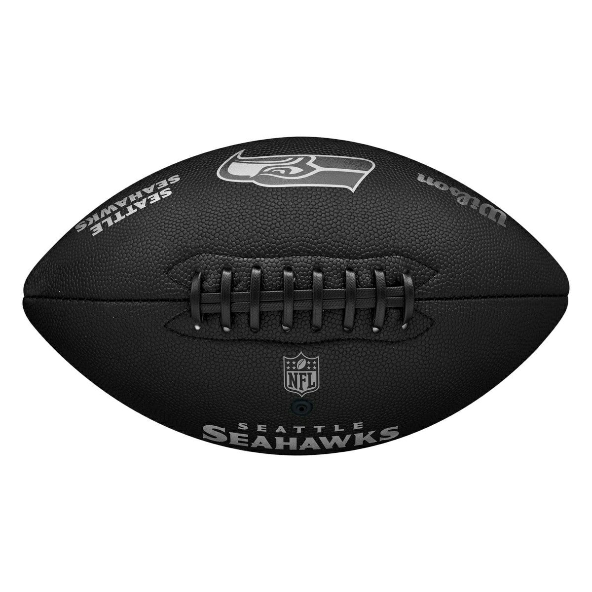 Seattle Seahawks Wilson Metallic Premiere Full Size NFL Football Fashion
