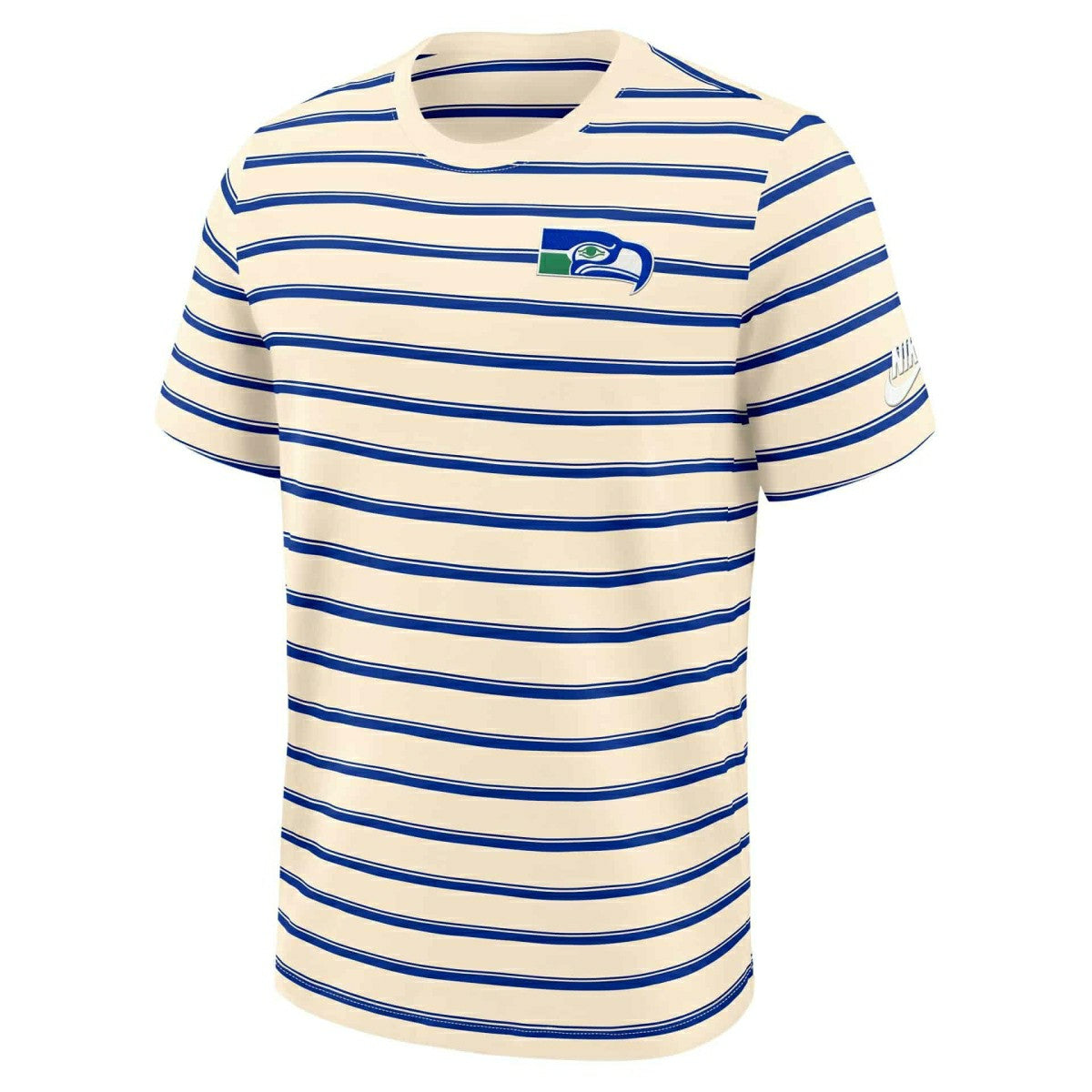 Seattle Seahawks Rewind Striped Club NFL T-Shirt Lifestyle