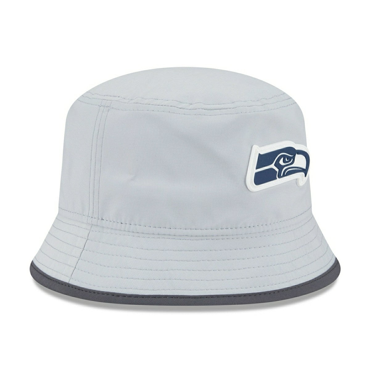 Seattle Seahawks 2025 NFL Training Camp New Era Stretch Bucket Hat CW Gray Taass US