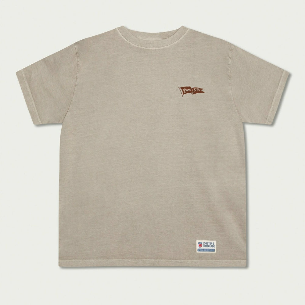 Tampa Bay Buccaneers L&L '89 Classics NFL T-Shirt Beige Lifestyle