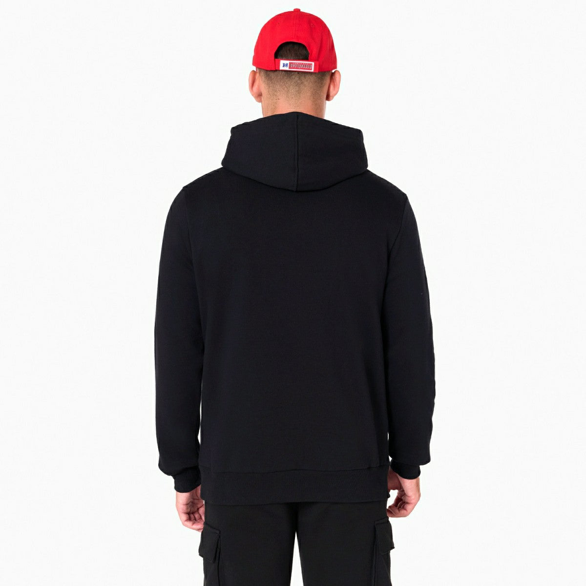 Tampa Bay Buccaneers Logo Hoodie NFL Sweatshirt Black Lifestyle