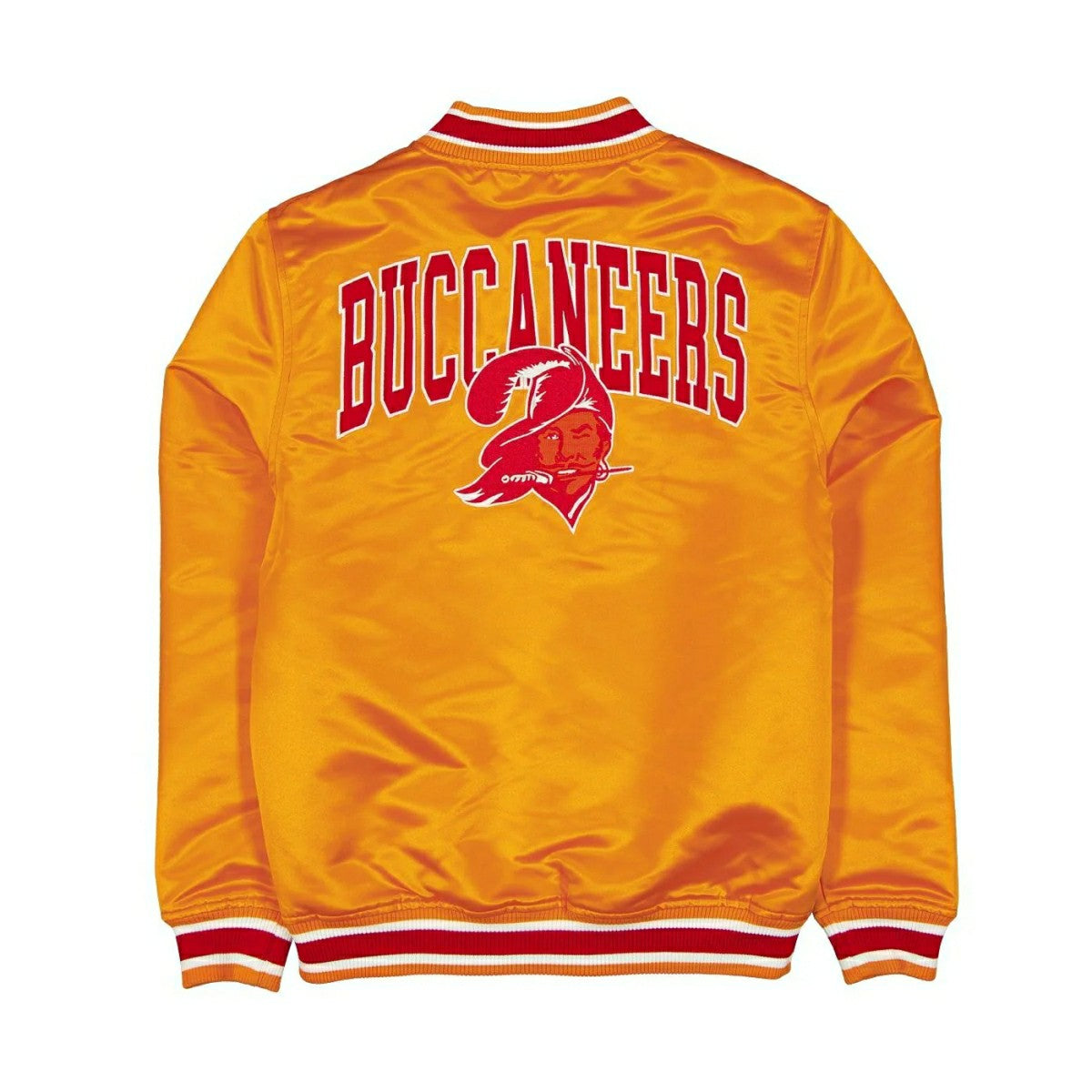 Tampa Bay Buccaneers Sport Classics Satin NFL Jacket Orange Taass for sale