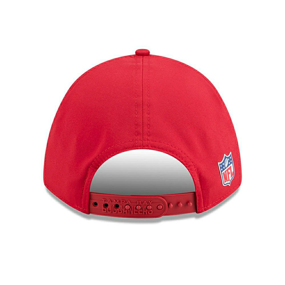 Tampa Bay Buccaneers 2025 NFL On-Field Sideline 9FORTY M-Crown Cap Red Fashion