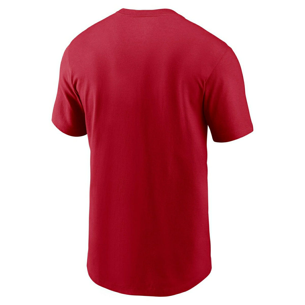 Tampa Bay Buccaneers Nike Essential Wordmark NFL T-Shirt Red Lifestyle
