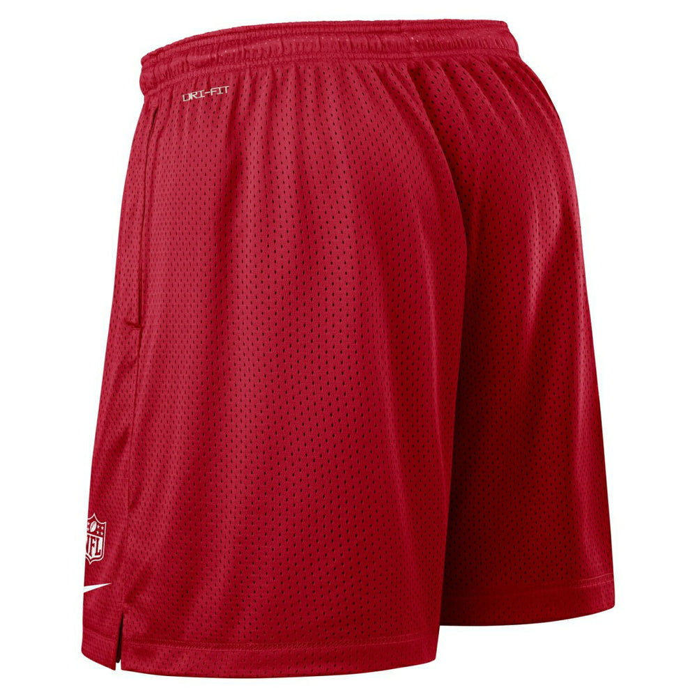 Tampa Bay Buccaneers 2025 NFL Sideline Reversible Mesh Nike Dri-FIT Shorts Red Taass sale