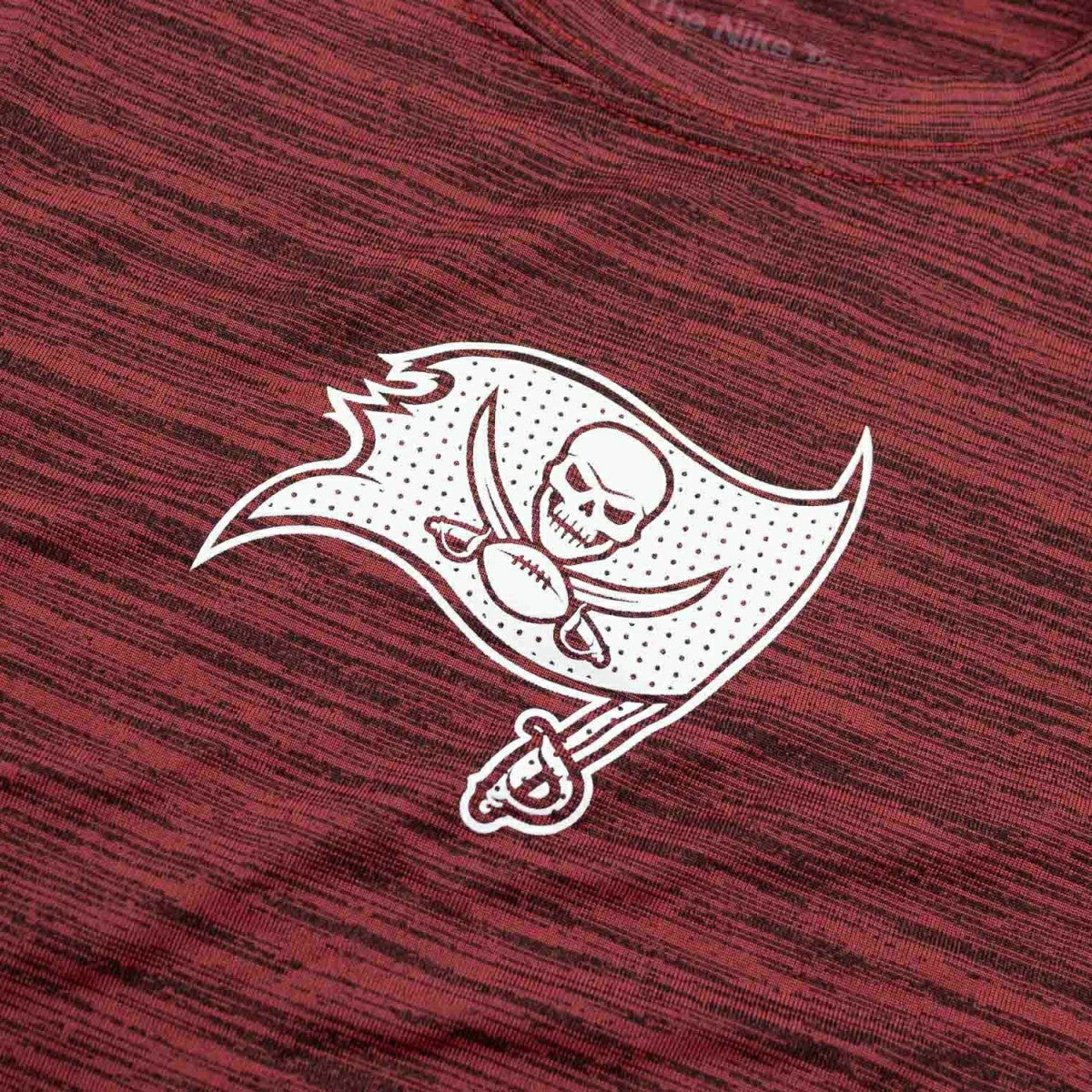 Tampa Bay Buccaneers 2025 NFL Sideline Nike Velocity Performance T-Shirt Red Classic