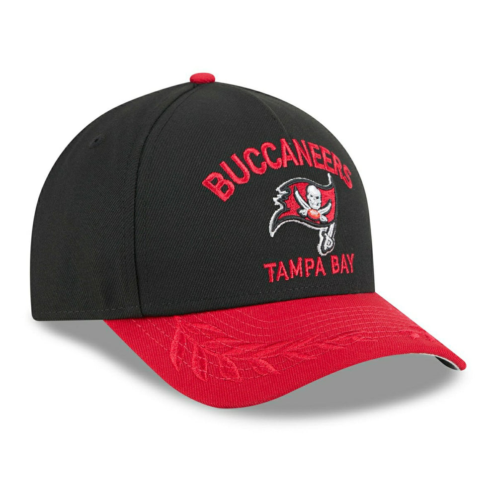 Tampa Bay Buccaneers 2025 NFL Draft 9FORTY M-Crown A-Frame Snapback Cap Black Taass for sale