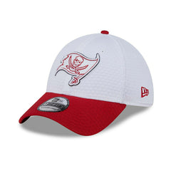 Tampa Bay Buccaneers 2024 NFL Training Camp New Era 39THIRTY Flex Cap White Fashion
