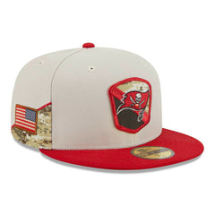 Tampa Bay Buccaneers 2023 NFL Salute to Service New Era 59FIFTY Fitted Cap Taass sale