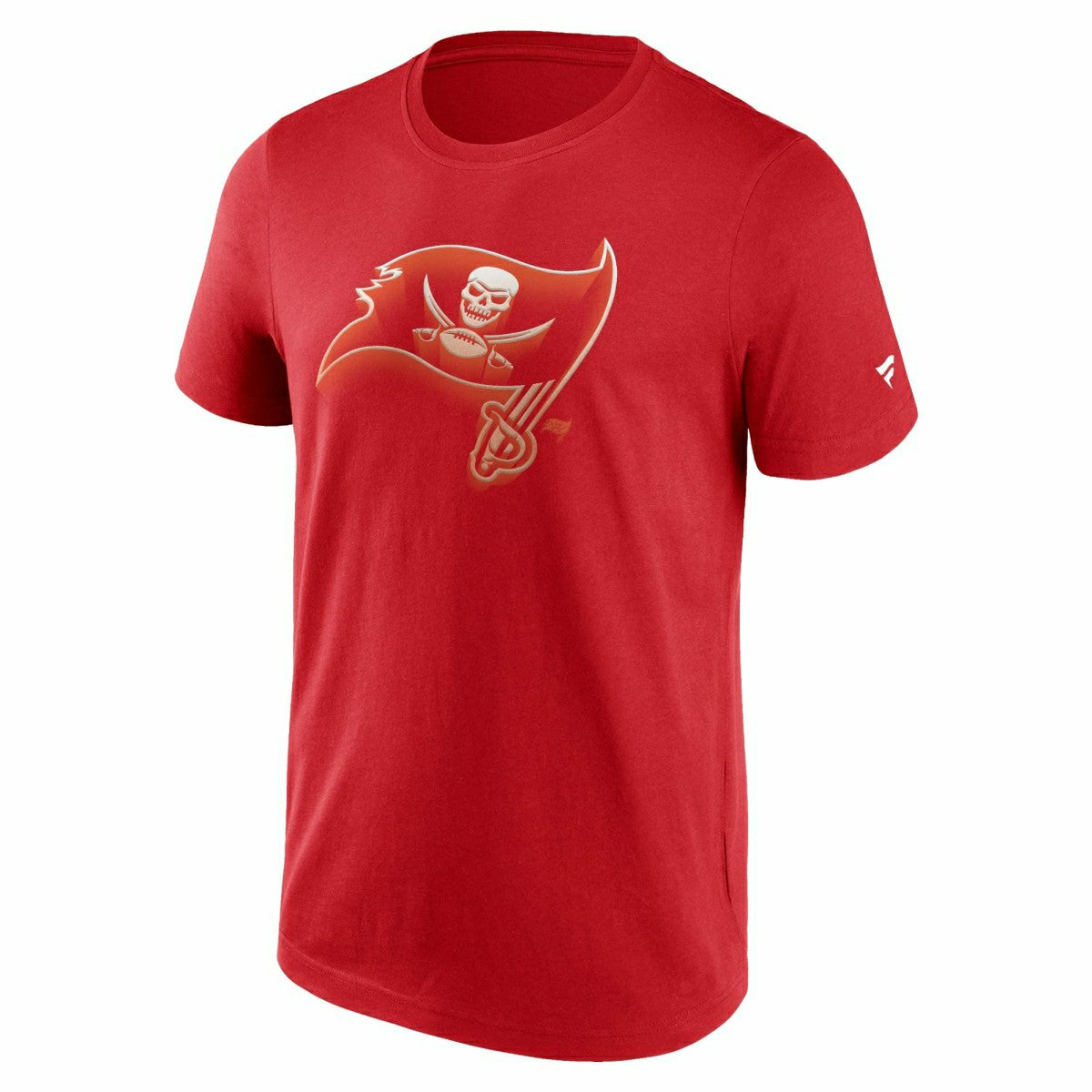 Tampa Bay Buccaneers Chrome Logo NFL T-Shirt Red Fashion