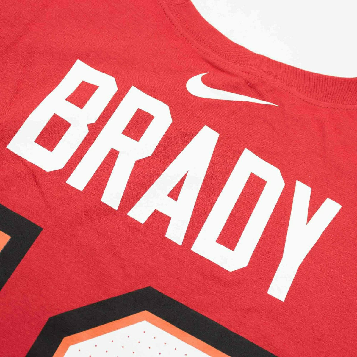 Tom Brady #12 Tampa Bay Buccaneers Nike Player NFL T-Shirt Red Taass US
